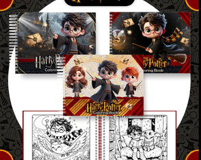 Livro para Colorir - Harry Potter