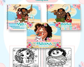 Livro para Colorir - Moana