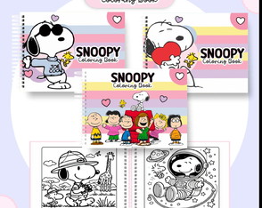 Livro para Colorir - Snoopy