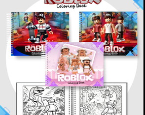 Livro para Colorir - Roblox