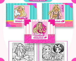 Livro para Colorir - Barbie