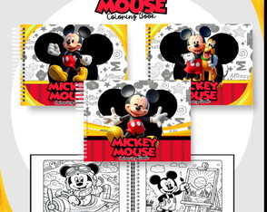 Livro para Colorir - Mikey