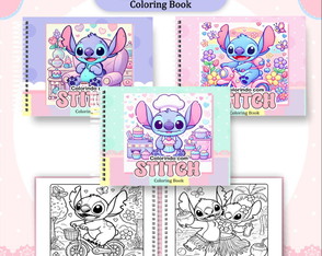 Livro para Colorir - Stitch