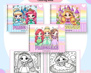 Livro para Colorir - Princesas