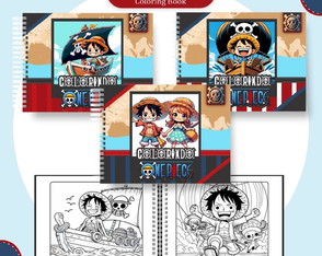 Livro para Colorir - One Piece