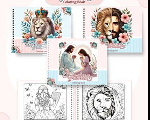 Livro para Colorir - Colorindo com Yeshua