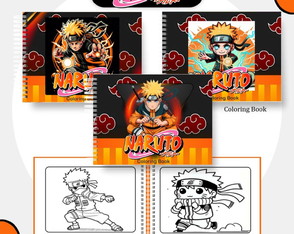 Livro para Colorir - Naruto