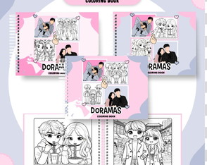 Livro para Colorir - Doramas