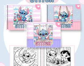 Livro para Colorir - Stitch
