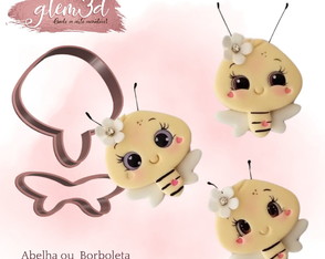 Cortador Borboletinha - 5cm - 2 Peças - Co 780