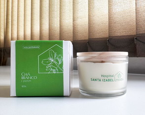 Vela Aromática Personalizada c/ Caixa - 100g
