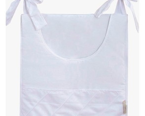Porta Fraldas 02 Peças Branco