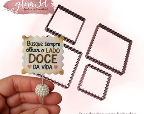 Cortador Quadrado de Babadinhos - 4cm-5cm-6cm-7cm - Co 404
