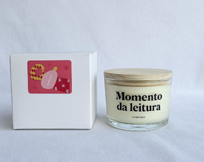 Vela Aromática Personalizada c/ Caixa - 100g