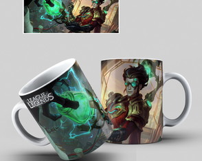 Caneca League Of Legends (game): Viktor, Protótipo 02