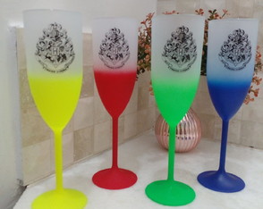 Taça de Champanhe Degrade Personalizada