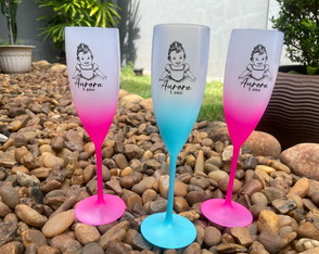 Taça de Champanhe Degrade Personalizada