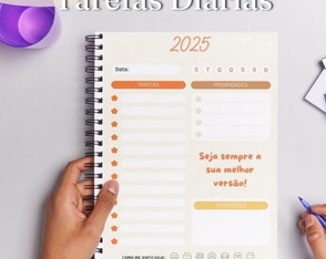 Planner Diário 2025 | pdf para Imprimir ou Digital