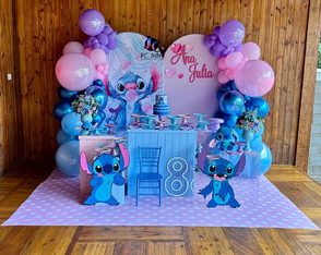 Locação Decoração Stitch. Atendemos Zs Sp