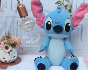 Boneco Stitch Articulado 37cm | Macio e Seguro para Crianças
