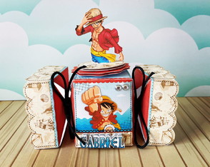Personalizado One Piece - Caixa Bala