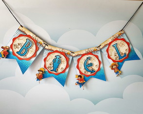 Personalizado One Piece - Bandeirola