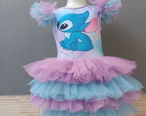 Vestido Stitch Blue