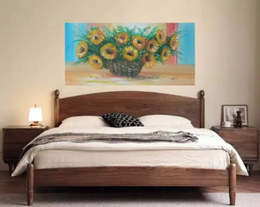Quadro com Girassol