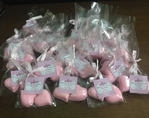 Lembrancinha Outubro Rosa Mini Sabonete
