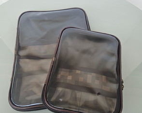 Kit de Pastas Organizadoras A4 + A5 ? Transparente com Zíper