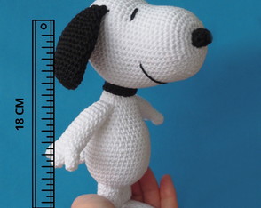 Snoopy e Woodstock em Crochê - Amigurumi