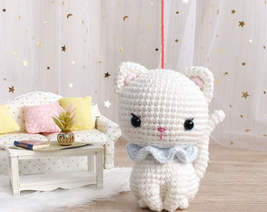 Gatinho de Crochê - Amigurumi