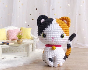 Gatinho de Crochê - Amigurumi