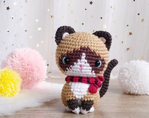 Gatinho de Crochê - Amigurumi