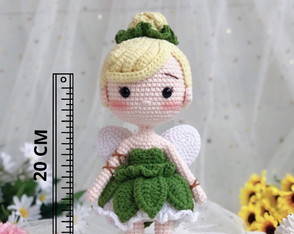 Tinkerbell em Crochê - Amigurumi