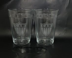 Copo Americano Vidro 190ml Personalizado a Laser