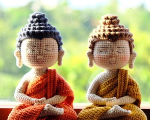 Buda em Crochê - Amigurumi