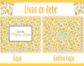 Livro do Bebê - Floral