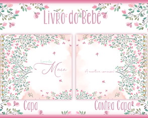 Livro do Bebê - Floral 2