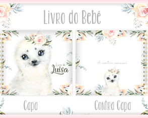 Livro do Bebê - Foquinha Aquarela