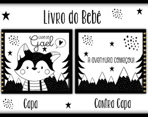Livro do Bebê - Raposinha Minimalista