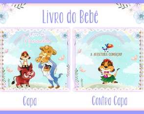 Livro do Bebê - Rei Leão Menina
