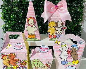 Kit Festa Papelaria Personalizada Bobbie Gods 15 Unidades