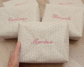Necessaire com Nome Bordado Personalizada
