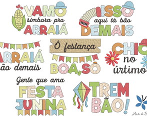 Matrizes de Bordado - Festa Junina 026