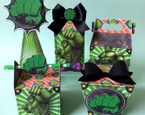 Kit Personalizado Incrível Hulk (15 Unidades)