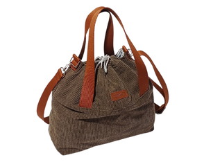 Bolsa Saco Aurora - Veludo Cotelê