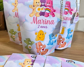Saquinho Zip Lock - Ursinho Carinhosos