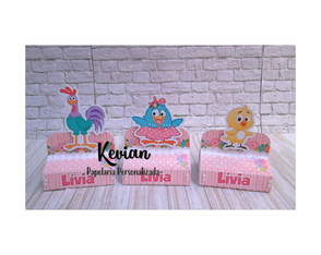 Kit Festa Galinha Pintadinha Candy Color