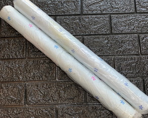 Papel de Parede Vinílico Florzinhas Cola Inclusa Kit 2 Rolo